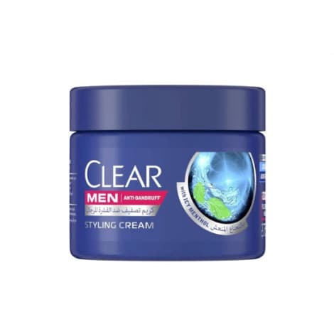 Clear Men Anti-Dandruff lcy Menthol Styling Hair Cream 275ml