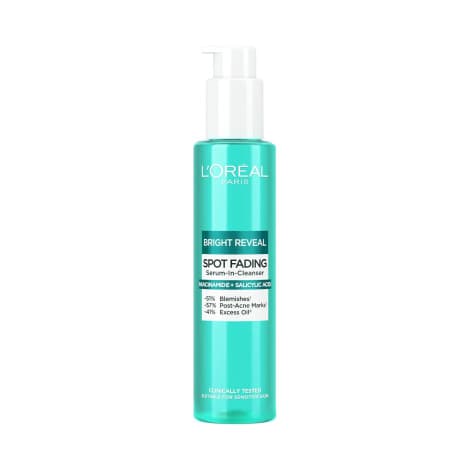 L'Oreal Bright Reveal Spot Fading Serum In Cleanser 150ml