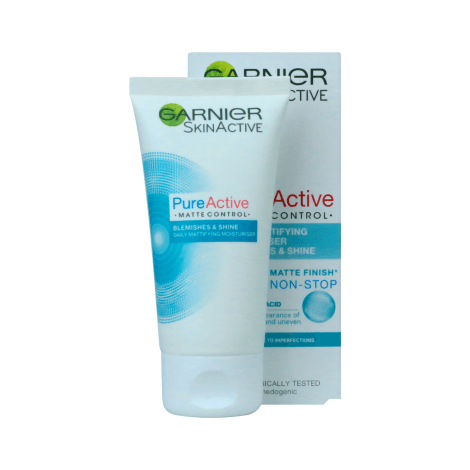 Garnier Pure Active Matte Control Daily Mattifying Moisturiser 50ml