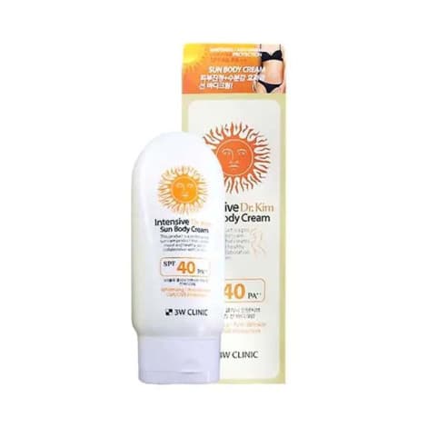 3W Clinic Intensive Dr. Kim Sun Body Cream SPF40 PA++ 150g