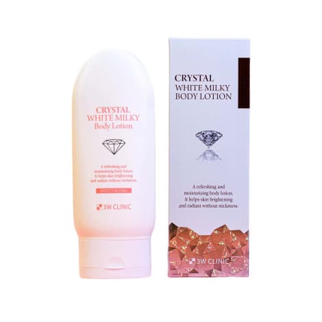 3w Clinic Crystal White Milky Body Lotion 150g