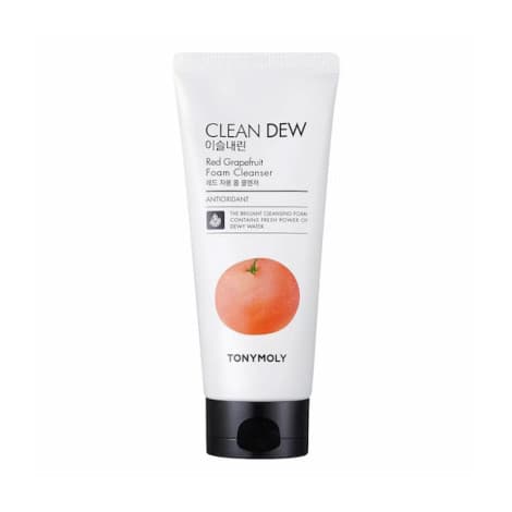 Tonymoly Clean Dew Red Grapefruit Antioxidant Foam Cleanser 180 ml