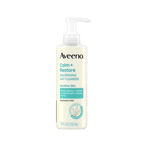 Aveeno Calm + Restore Nourishing Oat Cleanser 232ml