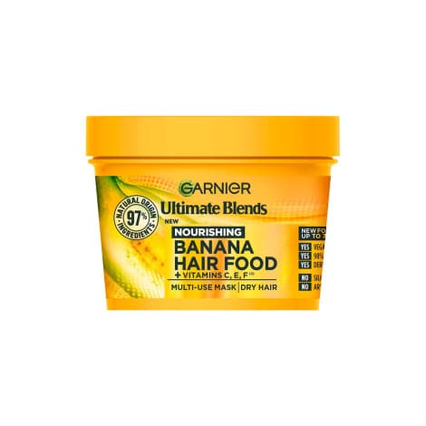 Garnier Ultimate Blend Nourishing Banana Hair Food + Vitamin C,E,F Multi-Use Mask 400ml