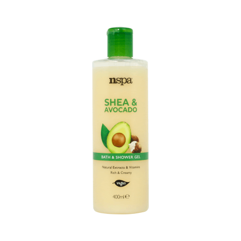 NSPA Shea & Avocado Bath And Shower Gel 400ml