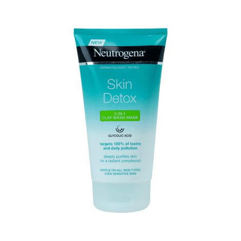 Neutrogena Skin Detox 2in1 Clay Wash Mask 150ml