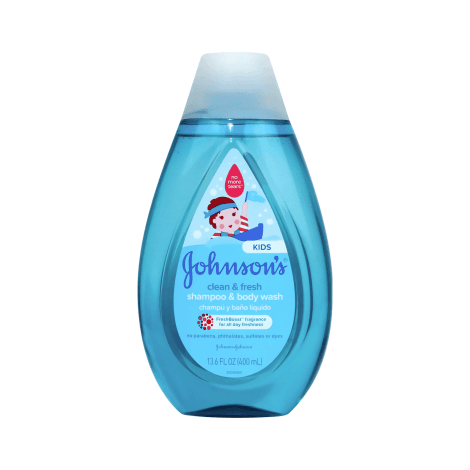 Johnson's Kids Clean & Fresh Shampoo & Body Wash 400ml