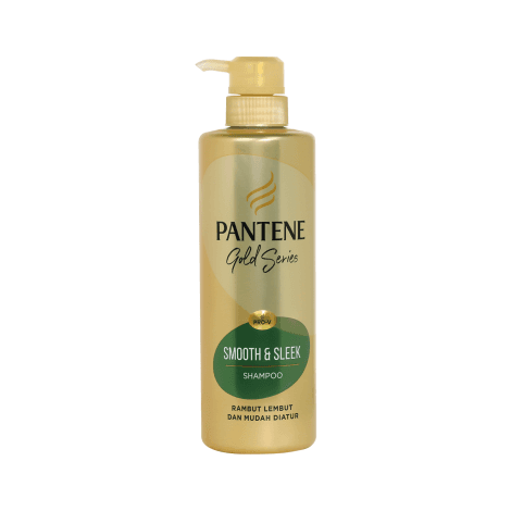 Pantene Gold Series Smooth & Sleek Shampoo 450ml