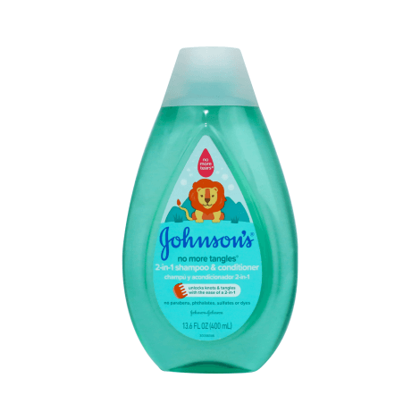 Johnson's No More Tangles 2in1 Shampoo & Conditioner 400ml