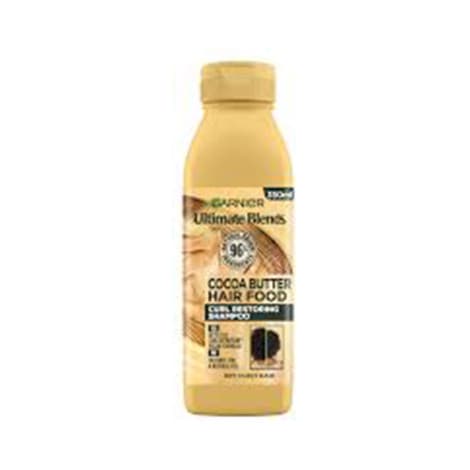 Garnier Ultimate Blends Cocoa Butter Hair Food Curl Restoring Shampoo 350ml