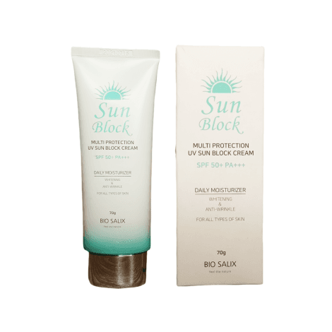 Bio Salix Sun Block Multi Protection UV Sun Block Cream SPF 50+ 70g