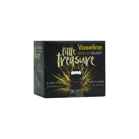 Vaseline little treasure Gold Dust Lip Therapy- Mirror