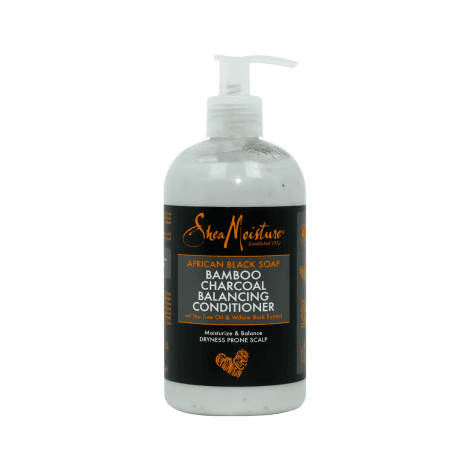 Shea Moisture African Black Soap Bamboo Charcoal Balancing Conditioner 384ml