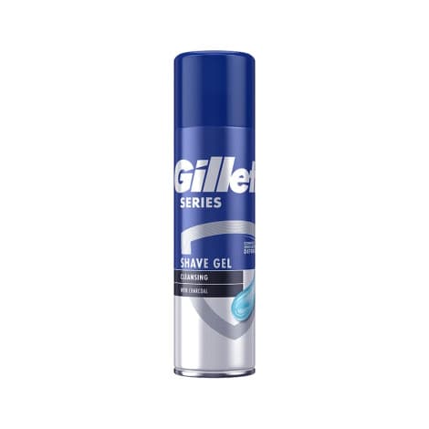 Gillette Series Cleansing Shave Gel With Charcoal 200ml