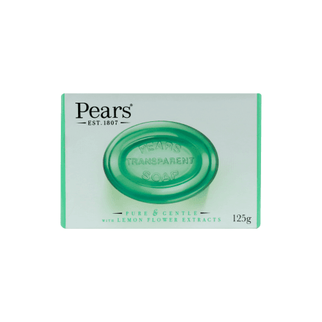Pears Pure & Gentle Lemon Flower Extracts Transparent Soap125g