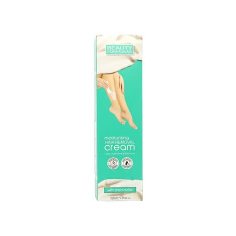 Beauty Formulas Moisturising Hair Removal Cream With Shea Butter 100ml