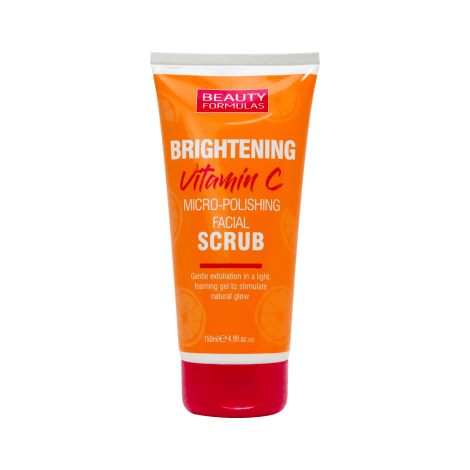 Beauty Formulas Brightening Vitamin C Micro-Polishing Facial Scrub 150ml