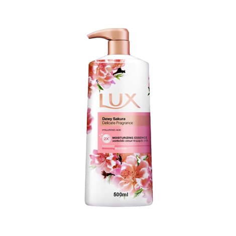 Lux Dewy Sakura Delicate Fragrance Moisturizing Body Wash 500ml