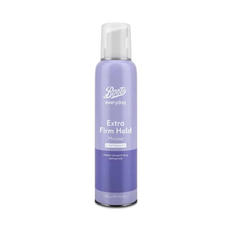 Boots Everyday Extra Firm Hold Mousse Hairspray Lightweight 300ml