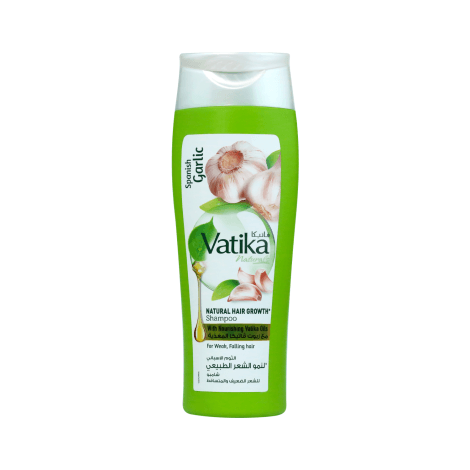 Vatika Spanish Garlic Natural Hair Growth Shampoo 400ml
