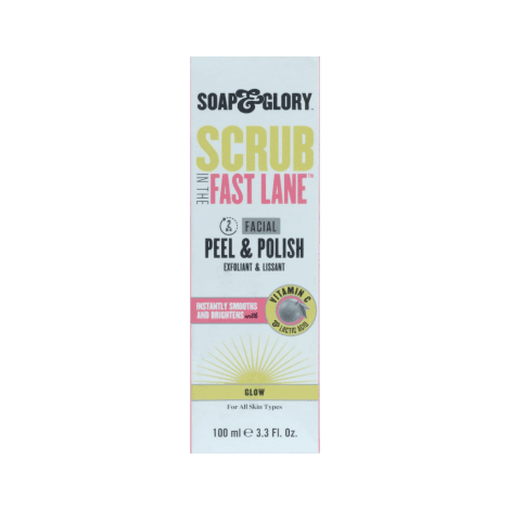 Soap & Glory Fast Lane Peel & Polish Facial Scrub 100ml