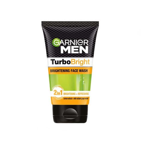 Garnier Men Turbo Bright Brightening Face Wash 100g