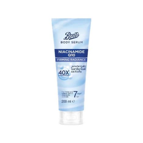 Boots Niacinamide Q10 Firming Radiance Body Serum 200 ml