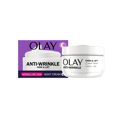 Olay Anti-Wrinkle Firm & Lift Normal/Dry Skin Night Cream 50ml