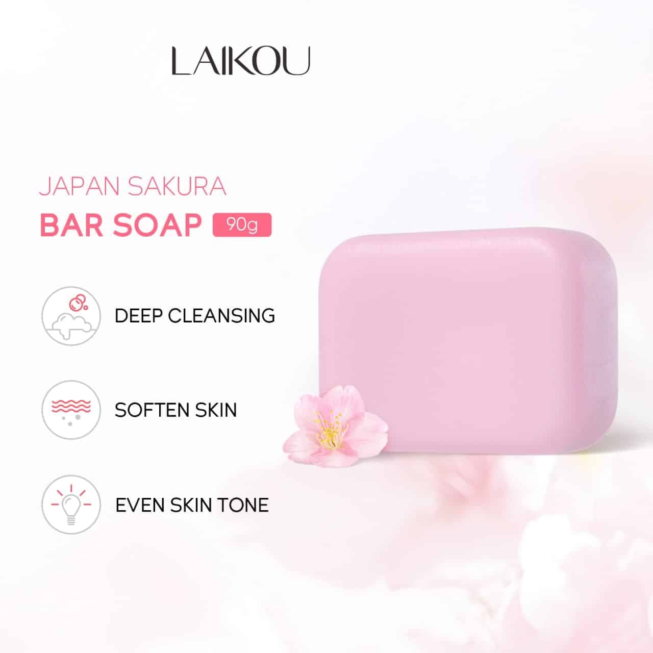 Laikou Japan Sakura Soap 90g