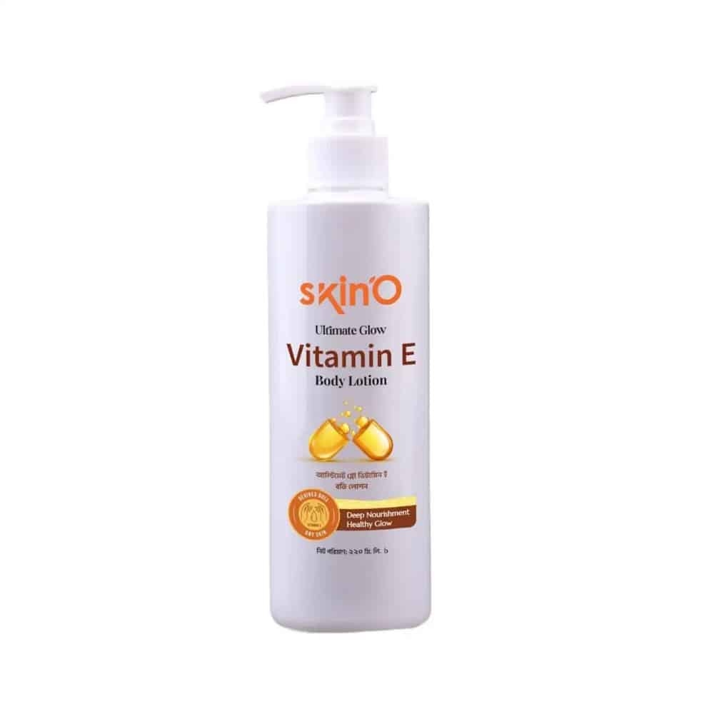 SkinO Ultimate Glow Vitamin E Body Lotion with Deep Nourishment 220ml
