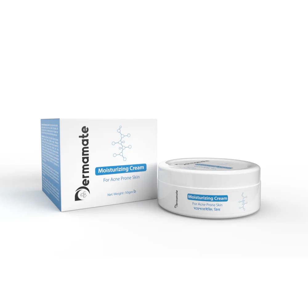 Dermamate Moisturizing Cream For Acne Prone Skin 50gm